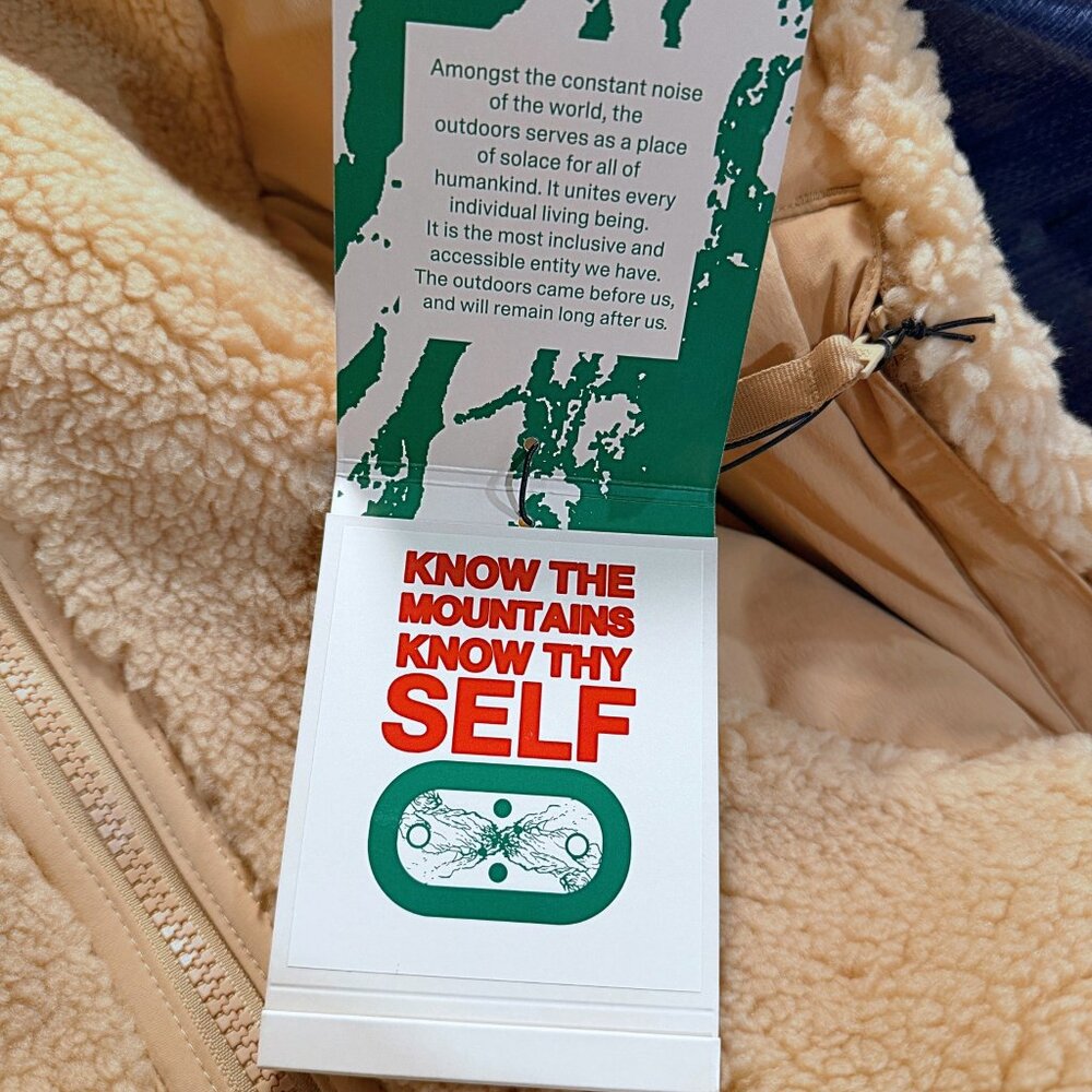 Madhappy × Columbia Sherpa Full Zip Jacket Canoe NWT Men’s L XM4462-262 - Picture 9 of 13